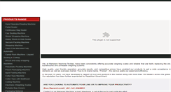 Desktop Screenshot of maharanimachinetextile.com